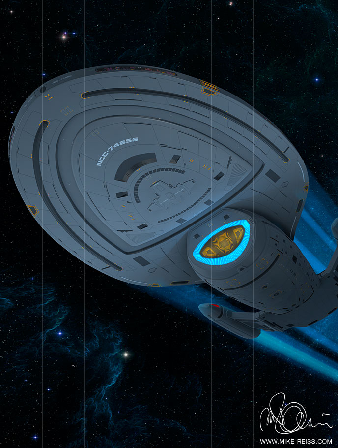 StarTrek Voyager 3D Modell Render & Beauty Shoot StarTrek Voyager 3D Modell Render & Beauty Shoot
