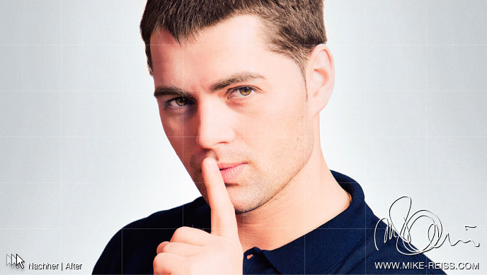 Microsoft Windows 7 Advertising Poster Retouch / Werbung Anzeige Retusche in Photoshop Tutorial