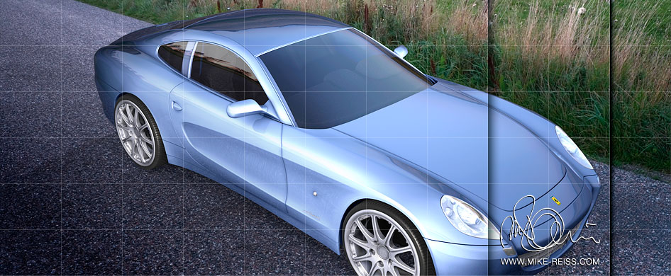 Ferrari Scaglietti 3D HD Render Ferrari Scaglietti 3D HD Render