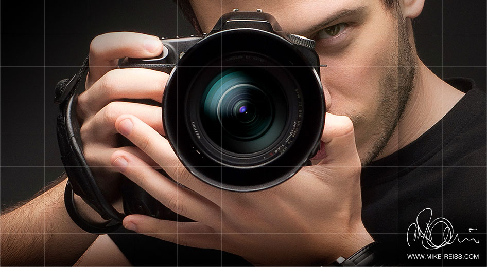 Glamour Retusche eines Topmodels