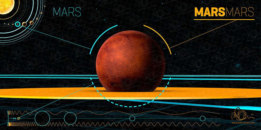 Der Mars - unser Nachbar, der rote Planet