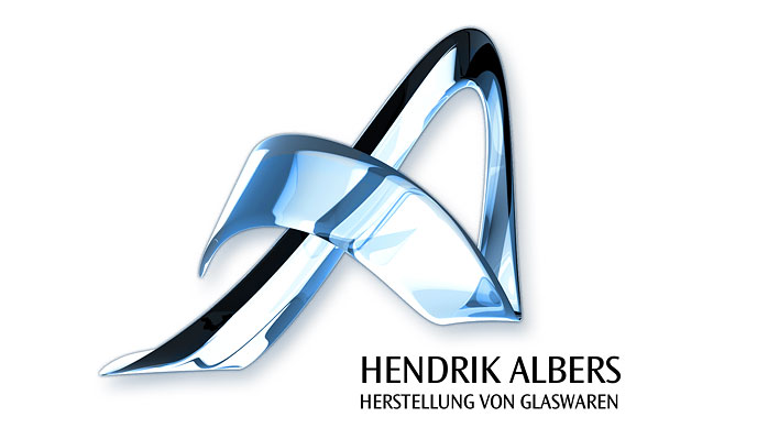 Albers Glaswaren Logo Design