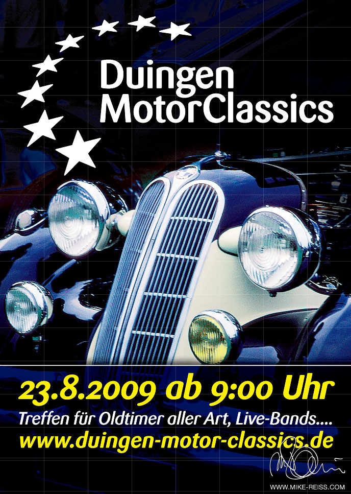 Duingen Motor Classics Poster (Oldtimer)