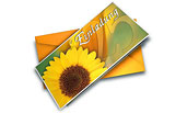 Sonnenblume Einladung / Sun Flower Invitation Card