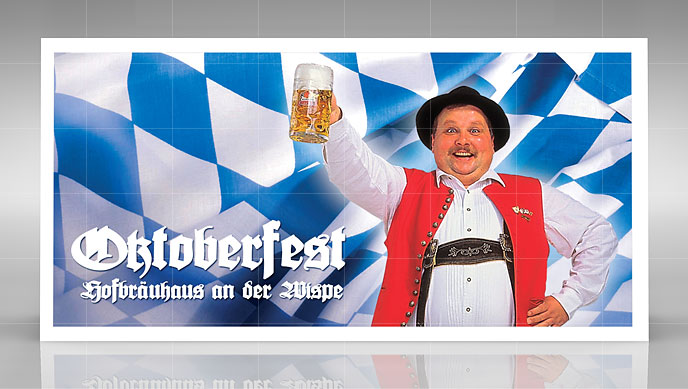 Oktoberfest Einladung und Geburstagskarte